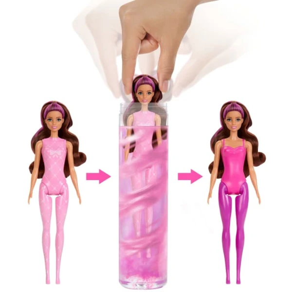 Păpușa barbie color reveal "seria balerină cu accesorii" 5