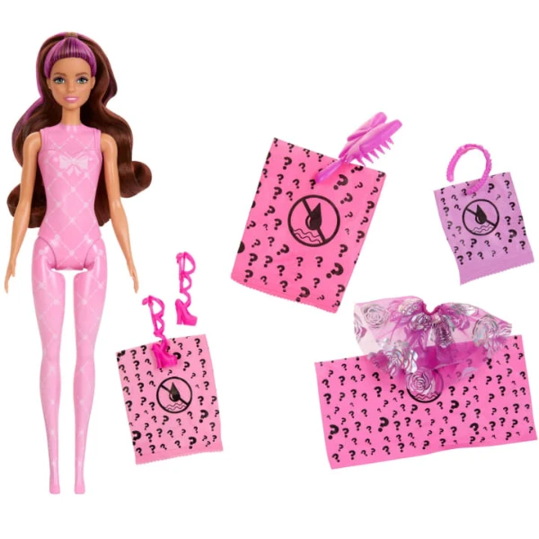 Păpușa barbie color reveal "seria balerină cu accesorii" 3
