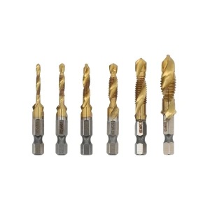 Set burghie tarod 6 buc. pentru metal m3 - m10 oțel hss hexagonal sthor