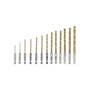 Set burghie 13 buc. pentru metal 1.5 - 6.5 mm oțel hss hexagonal sthor