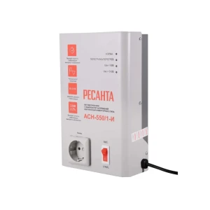 Стабилизатор асн-550/1-и 400 вт 90 - 310 в resanta