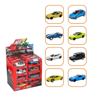 Mașini metalice de colecție 1:34 welly, 8 modele (24a)