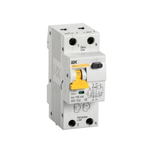 Întreruptor diferențial avdt32 c 100 ma 63 a 2p 220 - 240 v iek