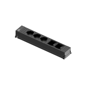 Modul pentru priză de birou 3 prize + 2 loc gol 16 a bachmann