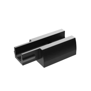Capăt pentru șină magnetică 24 v dc negru elmos
