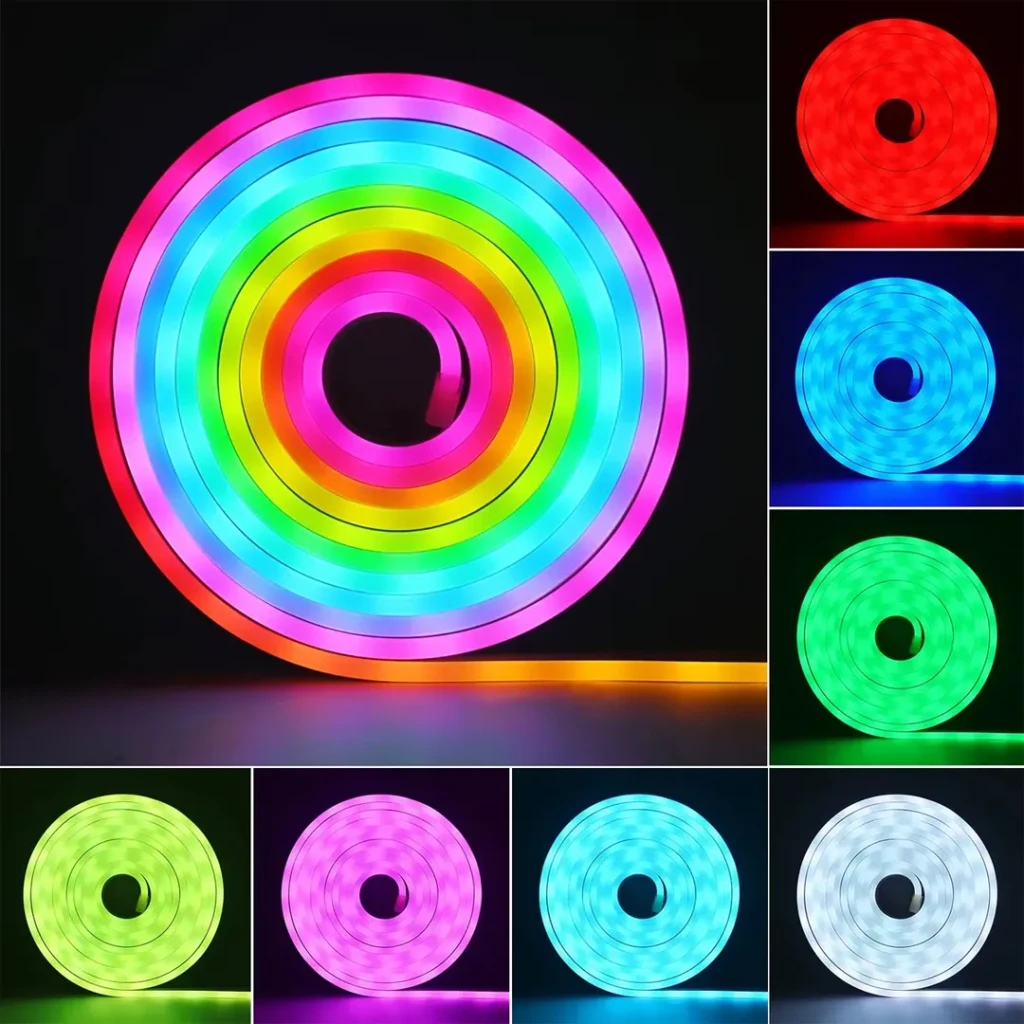 Светодиодная лента neon 5 в 5 м usb ip65 elmos 2