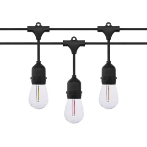 Кабель с цоколями 1 вт 10 м 220 - 240 в ip65 e27 elmos