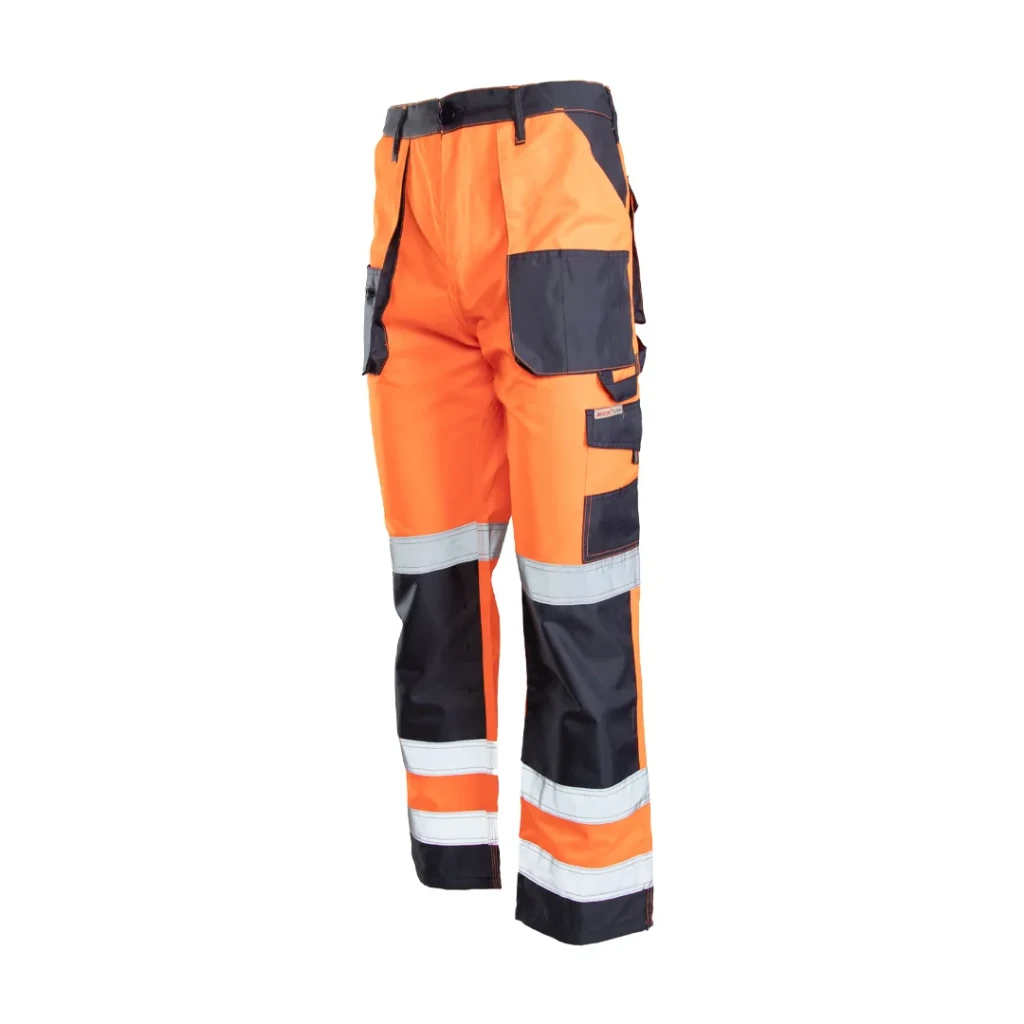Pantaloni reflectorizanți flash 52 portocaliu brixton 2
