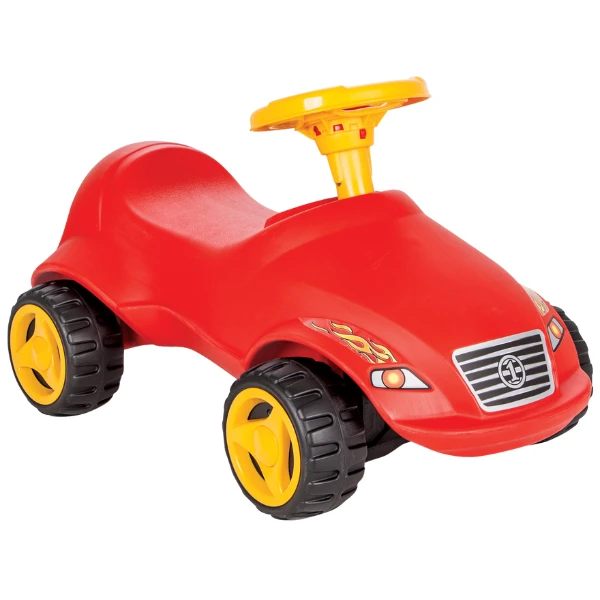 Mașinuță fără pedale fast car, albastru/roșu 2