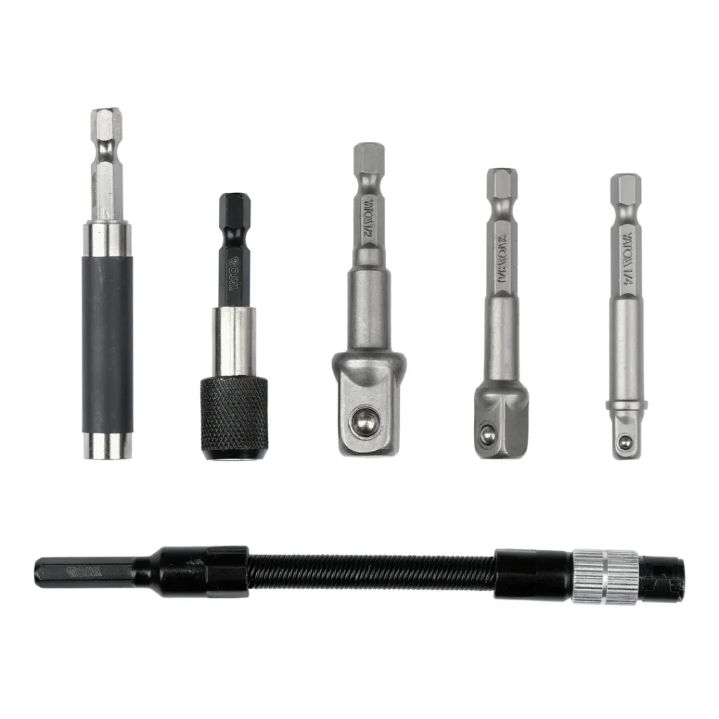 Набор переходников шестигранный 6 шт. 1/4" 60 - 150 мм yato 2