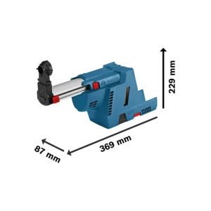 Extractor de praf gde 18v-16 369 x 87 x 229 mm bosch Thumbnail 2