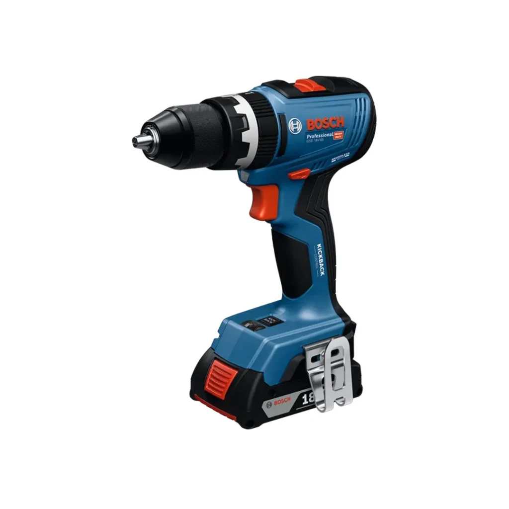 Mașină de găurit/înșurubat pe acumulator (fără acumulator) gsb 18v-65 18 v 0 - 27000 percuții/min bosch 2