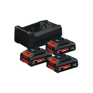 Набор зарядное устройство + 3 аккумулятора exba18v-40 3 x 4.0 ач 18 в bosch