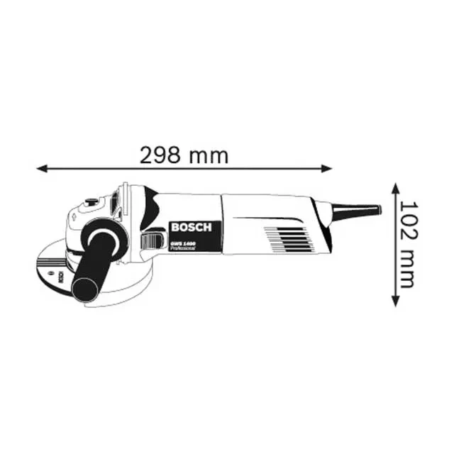Polizor unghiular gws 1400 125 mm 1400 w 220 v 11000 rot/min bosch 2