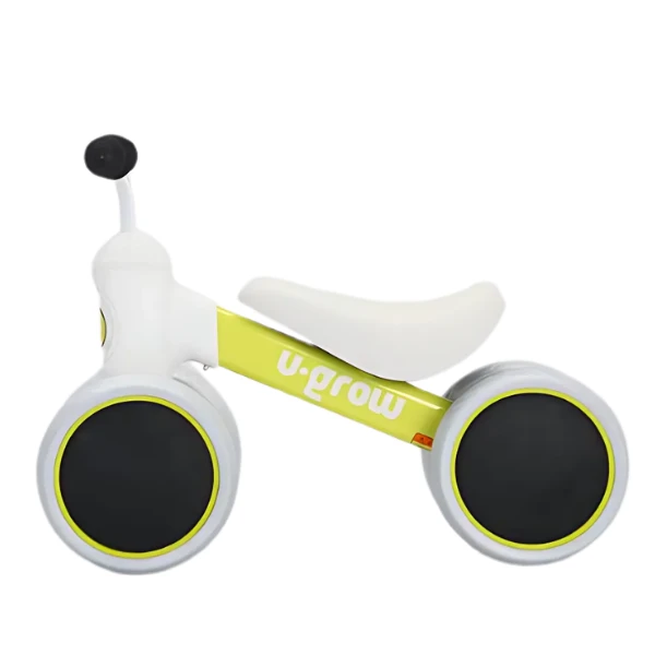 Mini bicicletă de echilibru u-grow, galbenă 3