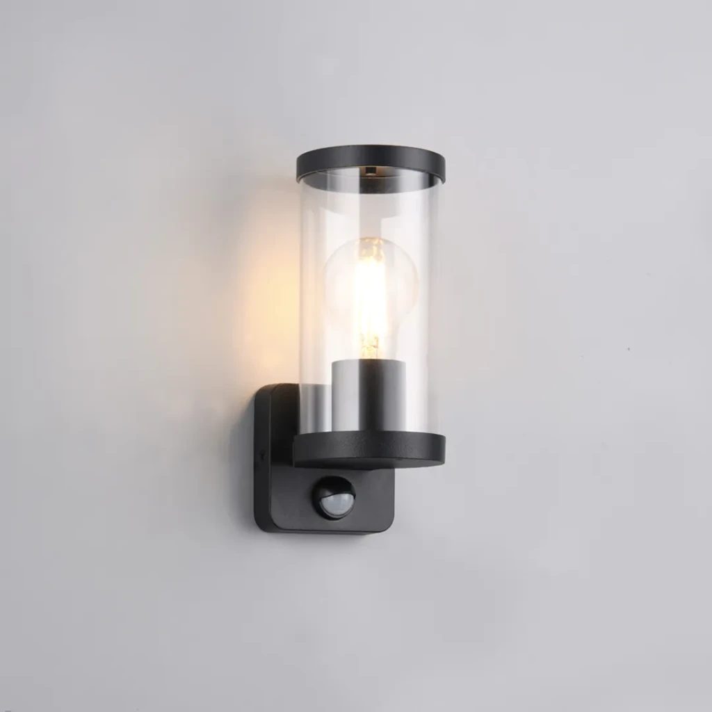 Aplică cu senzor bonito 28 w e27 220 - 240 v ip44 trio 2