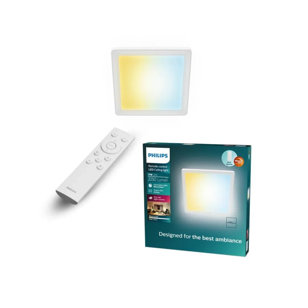 Светодиодный светильник valen 17 вт led 4cct (2200 - 6500 k) 220 - 240 в ip20 philips 2