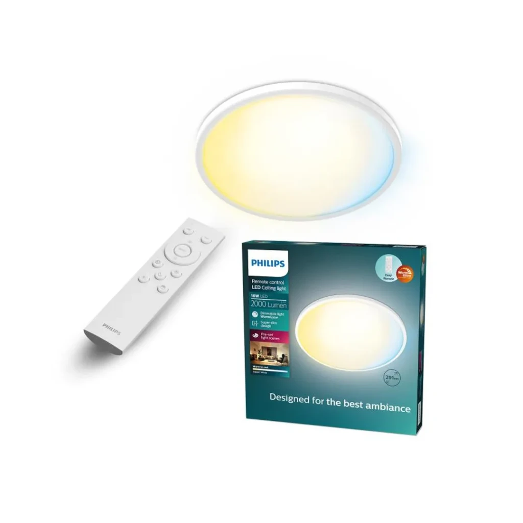 Corp de iluminat led valen 16 w led 4cct (2200 - 6500 k) 220 - 240 v ip20 philips 2