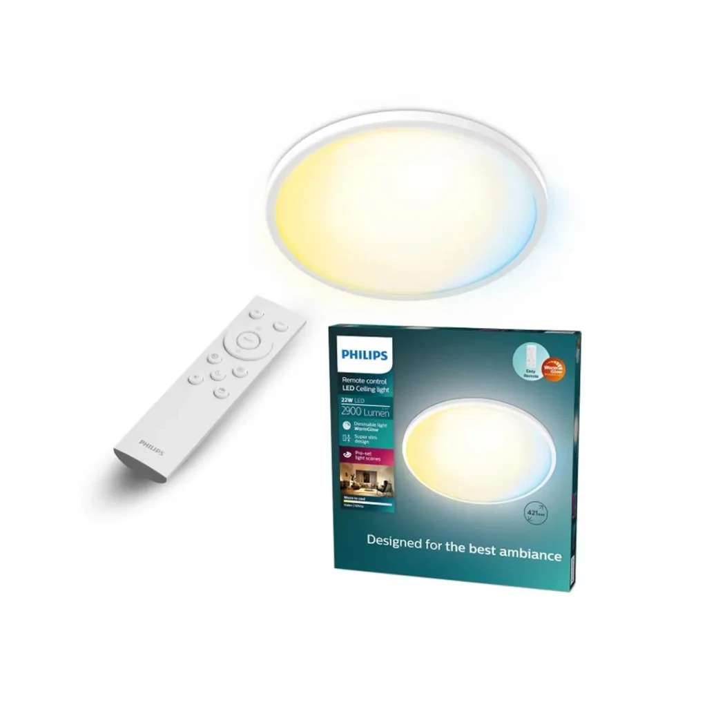 Corp de iluminat led valen 22 w led 4cct (2200 - 6500 k) 220 - 240 v ip20 philips 2