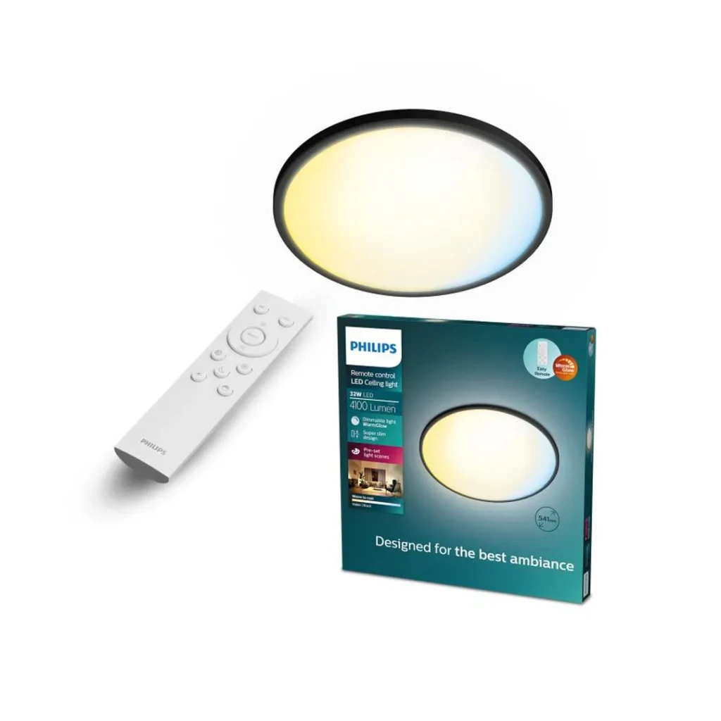 Corp de iluminat led valen 32 w led 4cct (2200 - 6500 k) 220 - 240 v ip20 philips 2