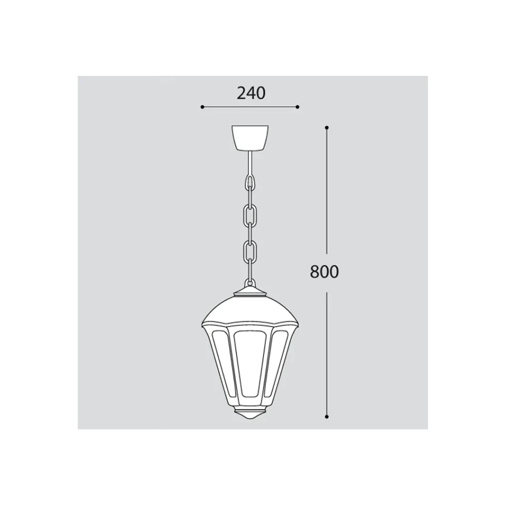 Светильник sicar/sandro 60 вт e27 220 - 240 в ip55 fumagalli 3