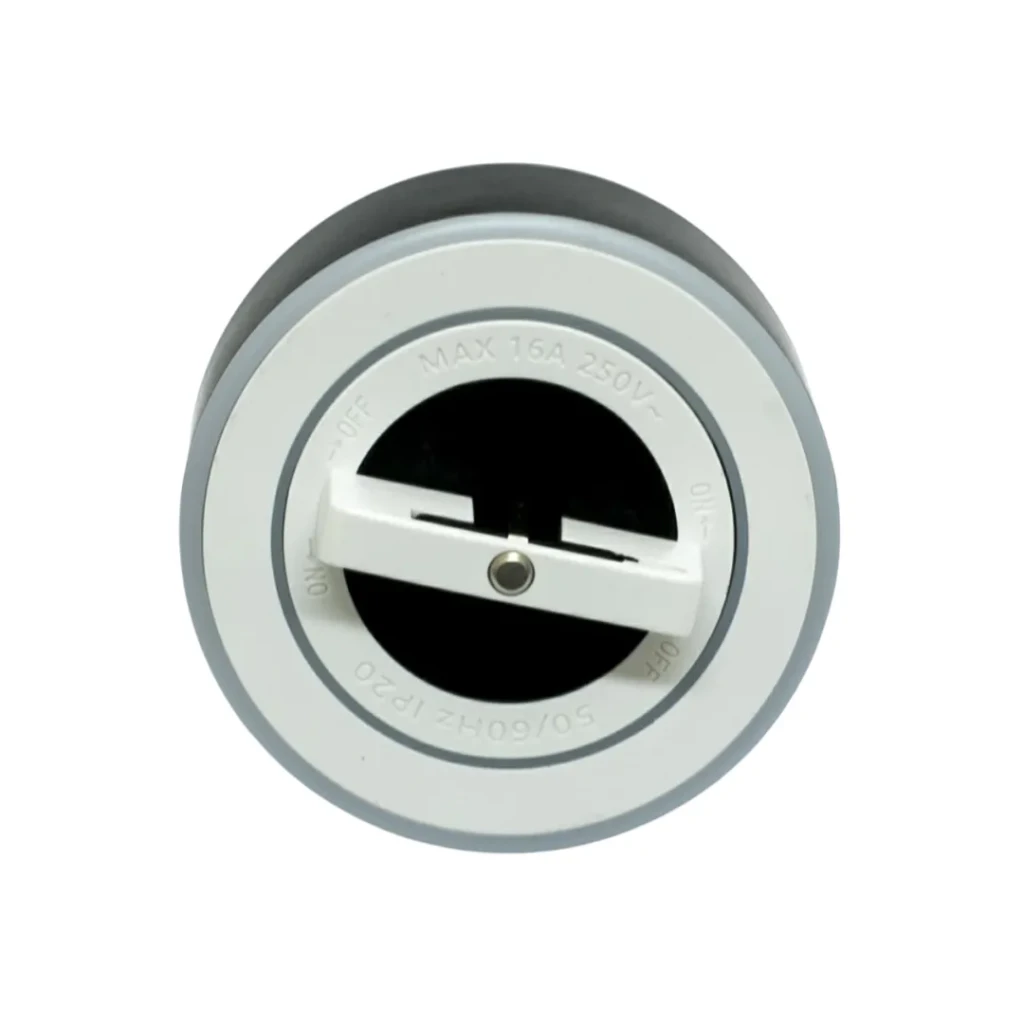 Priză pentru șină 16 a 220 - 240 v negru elmos 2