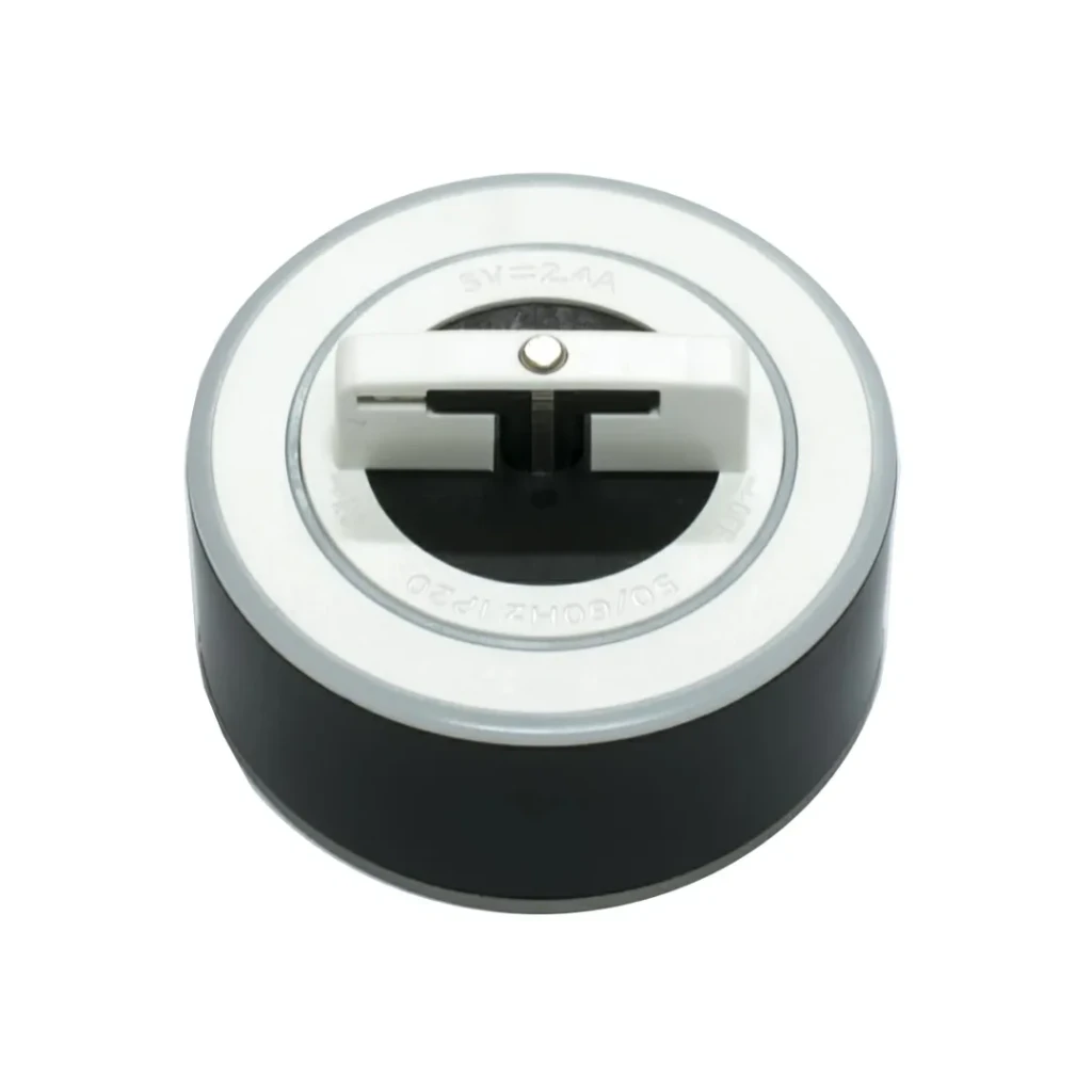 Priză usb 2.4 a 220 - 240 v gri elmos 2