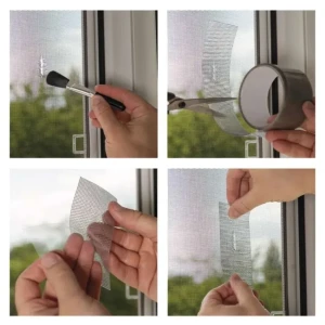 Bandă pentru repararea plasei de insecte 50 mm x 2 m transparent emos Thumbnail 2