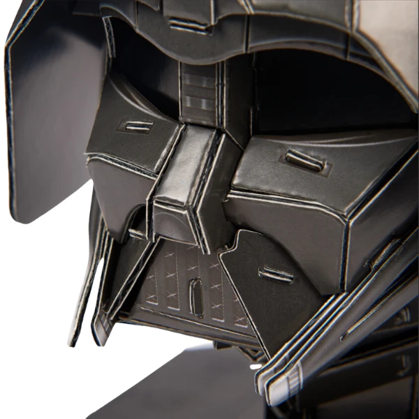 Puzzl 4d: casca lui darth vader, seria "star wars", 83 piese 6