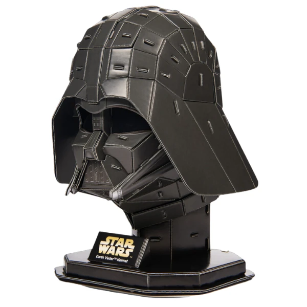 Puzzl 4d: casca lui darth vader, seria "star wars", 83 piese 4