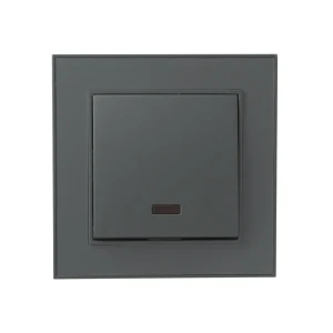 Întrerupător cu indicator alfa 10 a 220 - 240 v antracit elmos