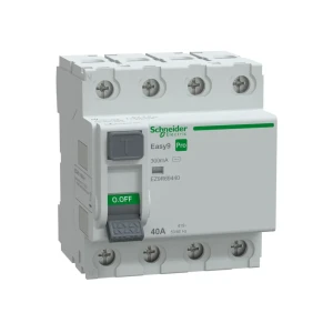 Дифференциальный выключатель 300 ма 40 a 4p 415 в schneider-electric