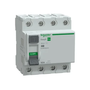 Întreruptor diferențial 30 ma 40 a 4p 415 v schneider-electric