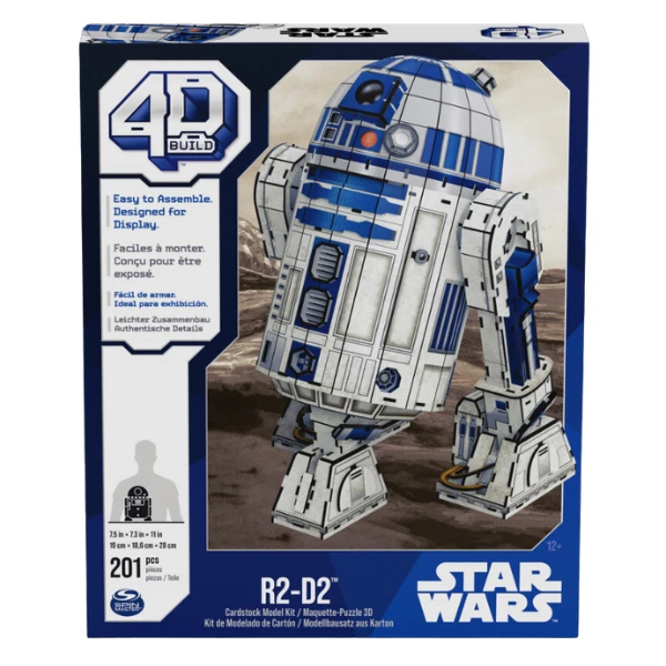 4d пазл: робот r2d2, серия "star wars", 201 эл. 3