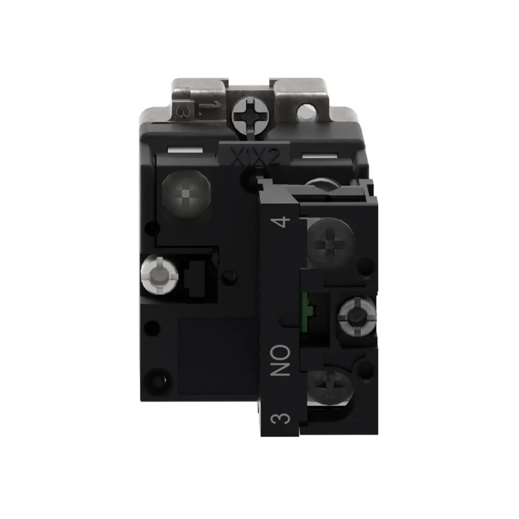 Buton cu revenire 24 v ac/dc 3 a ip65 verde schneider-electric 2