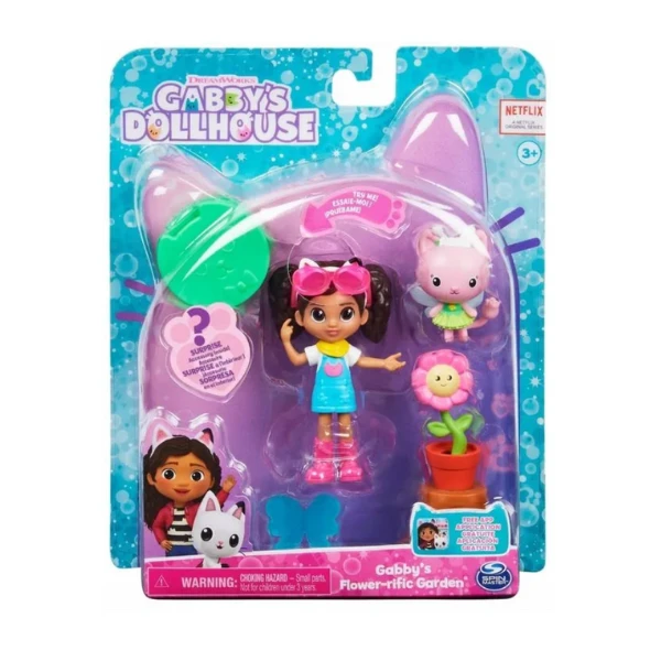 Set de joacă: grădina gabby , seria "gabby's dollhouse" 3