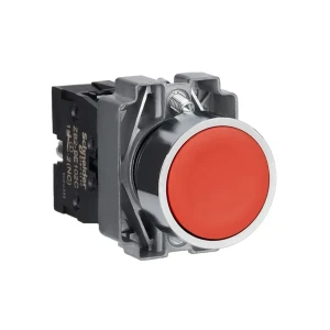 Buton cu revenire 220 - 240 v 3 a ip65 roșu schneider-electric