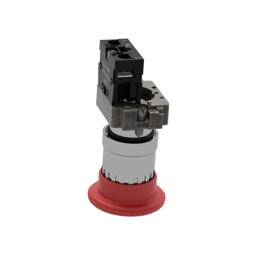 Buton de urgență 220 - 240 v 3 a ip65 roșu schneider-electric 3