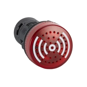 Sonerie cu iluminație 24 v ac/dc ip40 roșu schneider-electric
