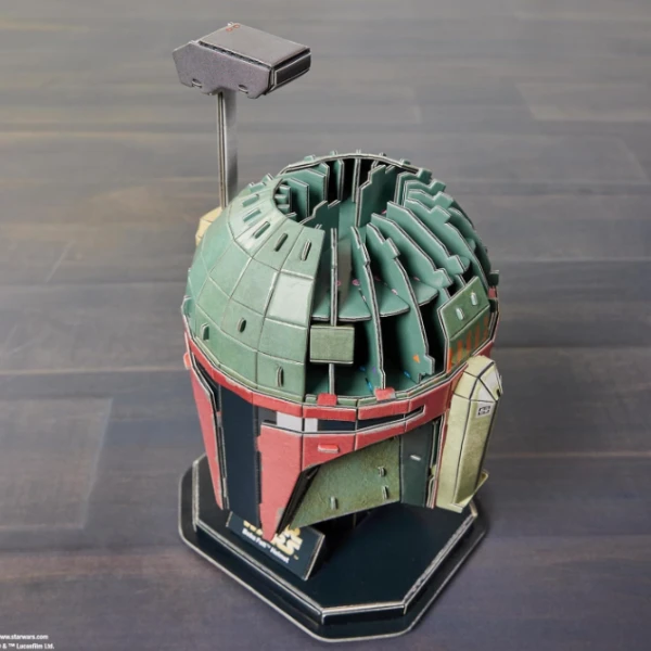 4d puzzle: "casca lui boba fett", seria "star wars", 93 el. 6