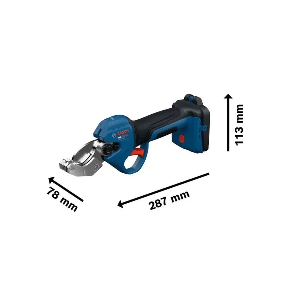Clește de tăiat țevi de plastic 32 mm gpc18v-32p bosch 4