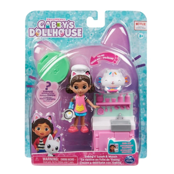 Mini-set gătim cu gabby", seria "gabby's dollhouse" 3