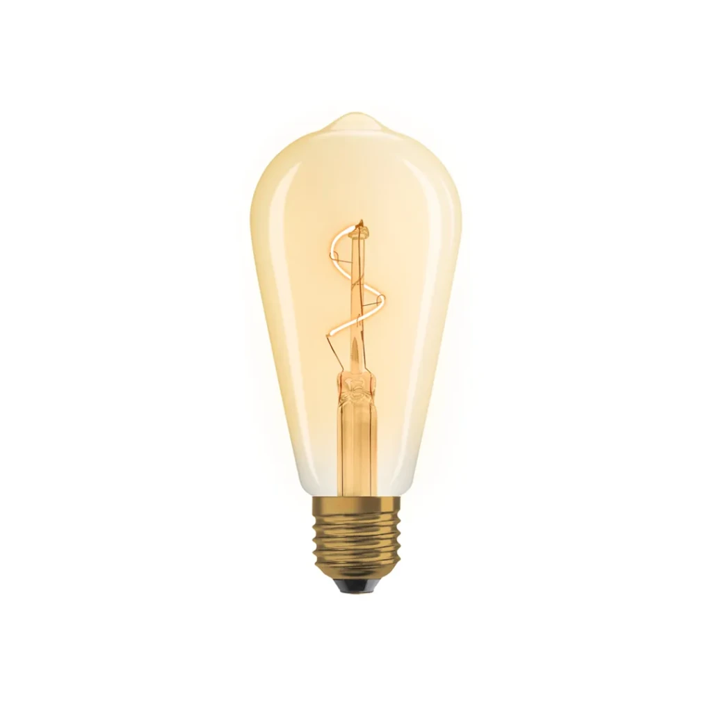 Лампа светодиодная филаментная vintage 1906 1.8 вт e27 2200 k 220 - 240 в osram 2