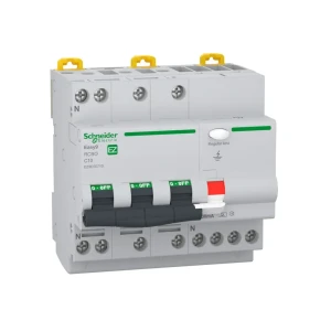 Диференциальный автоматический выключатель c 30 ма 10 a 3p+n 220 - 240 в schneider-electric