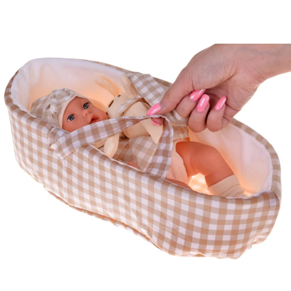 Păpușă din gel moale (khaki), 33 cm 5