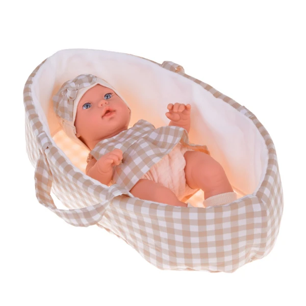 Păpușă din gel moale (khaki), 33 cm 7