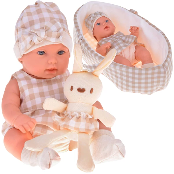 Păpușă din gel moale (khaki), 33 cm 2