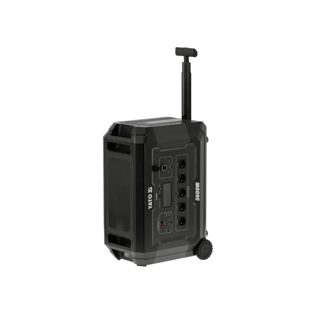 Портативная зарядная станция 12/230 в 3600 вт yato 3