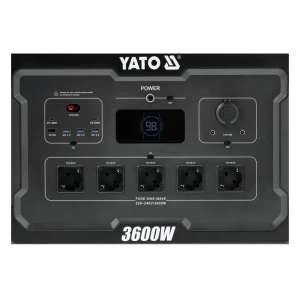Портативная зарядная станция 12/230 в 3600 вт yato Thumbnail 4