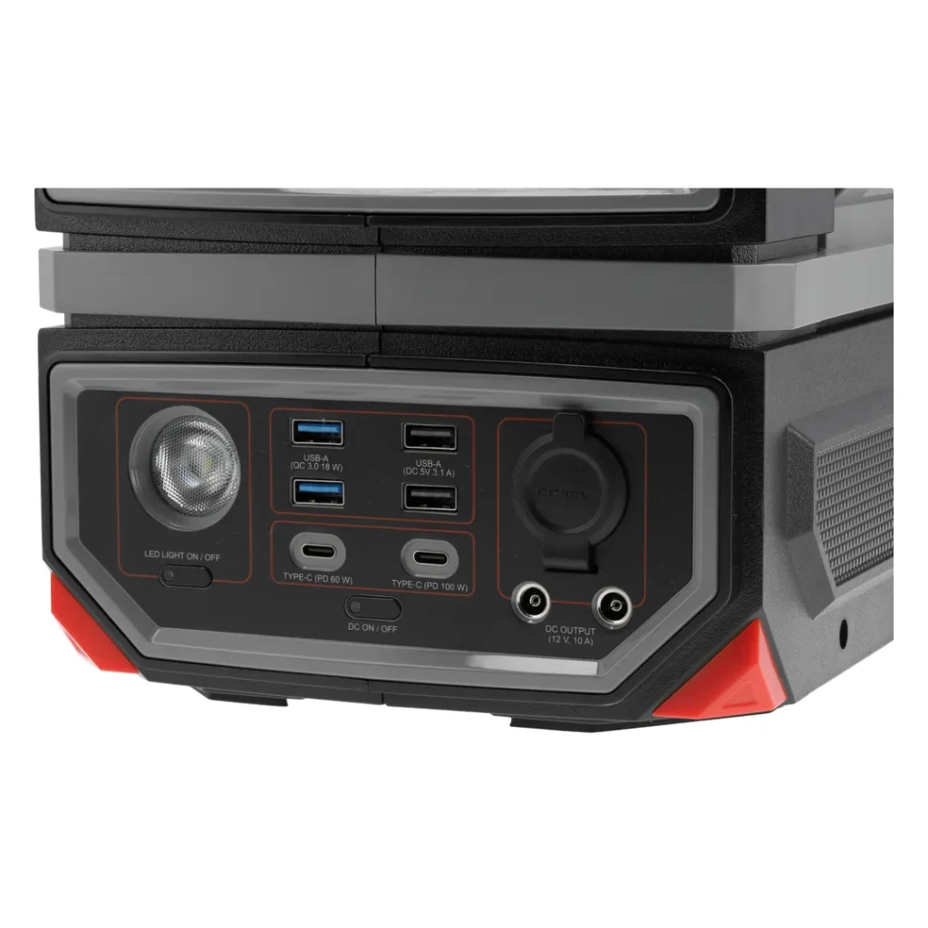 Stație de încărcare portabilă 12/230 v 600 w yato 4